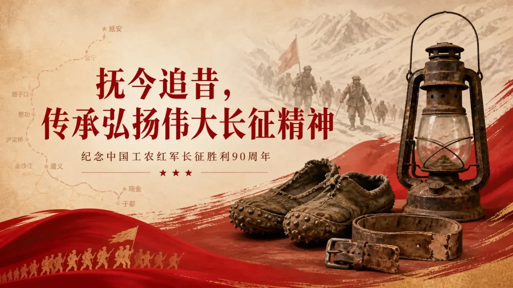 抚今追昔，传承弘扬伟大长征精神