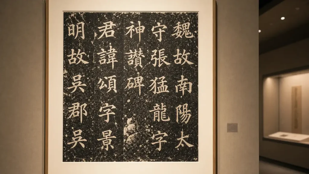 《张黑女墓志》与《张猛龙碑》的技法对比