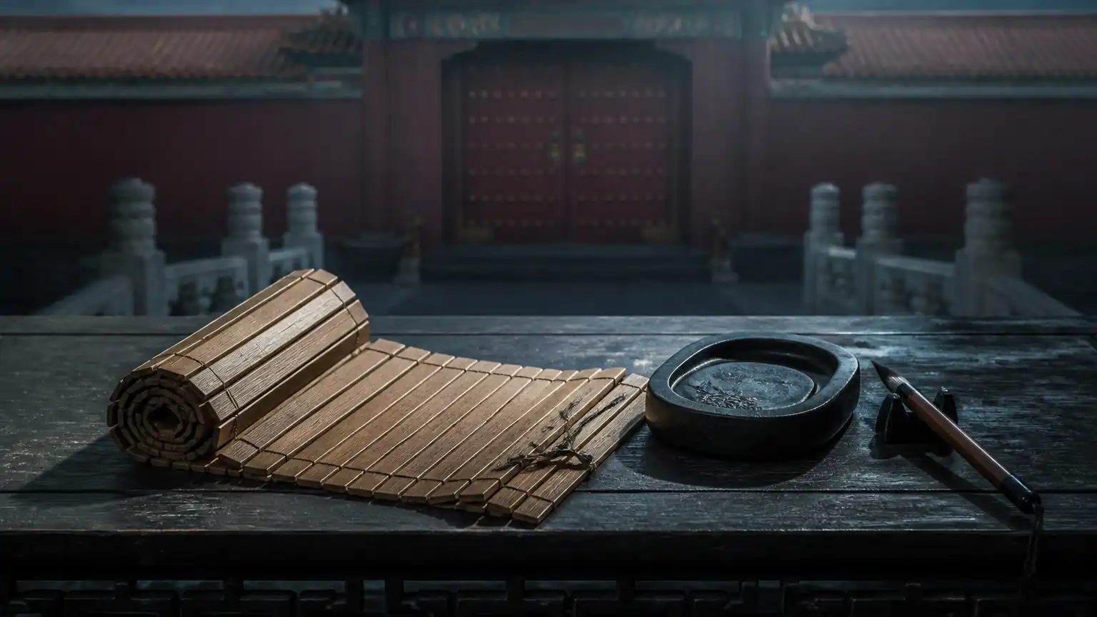 谏言难行的象征场景图