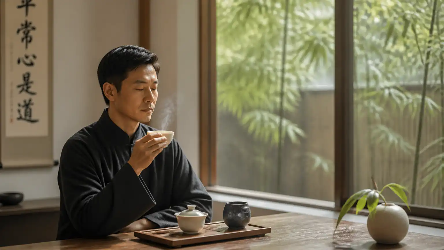 平常心日常茶道场景图