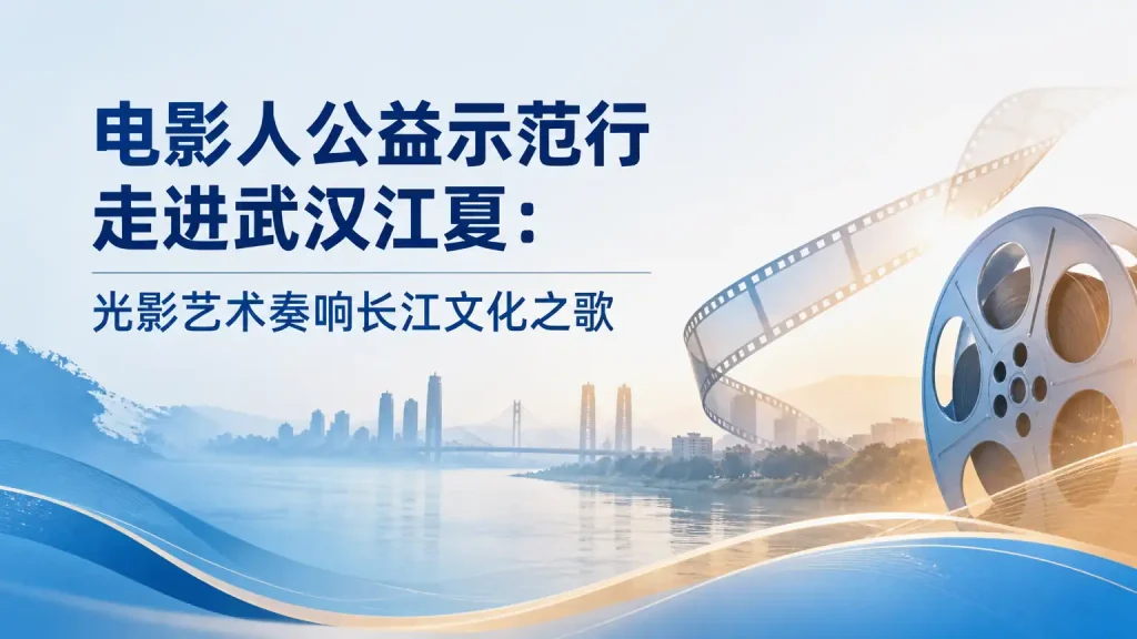 电影人公益示范行走进武汉江夏：光影艺术奏响长江文化之歌