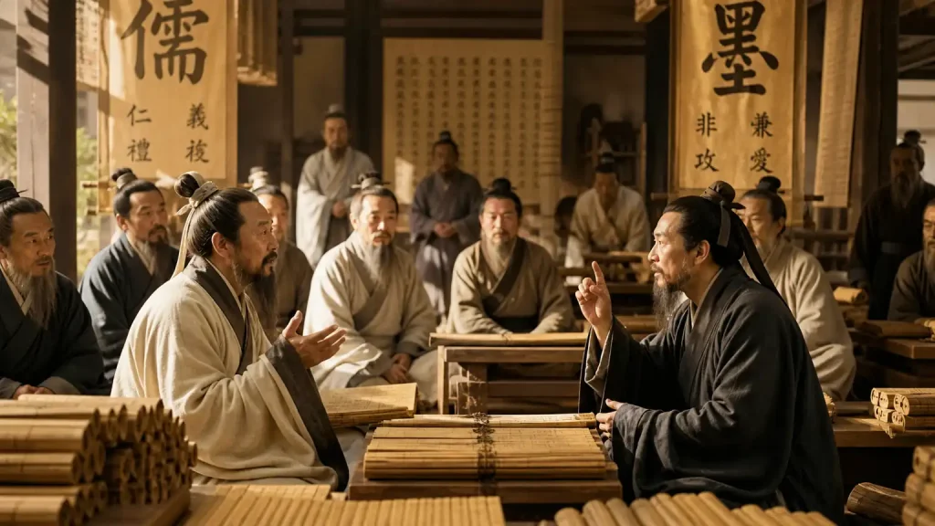 墨子从儒入墨的思想转向