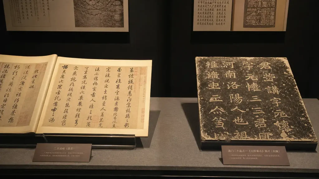 魏碑与唐楷的碑帖分野
