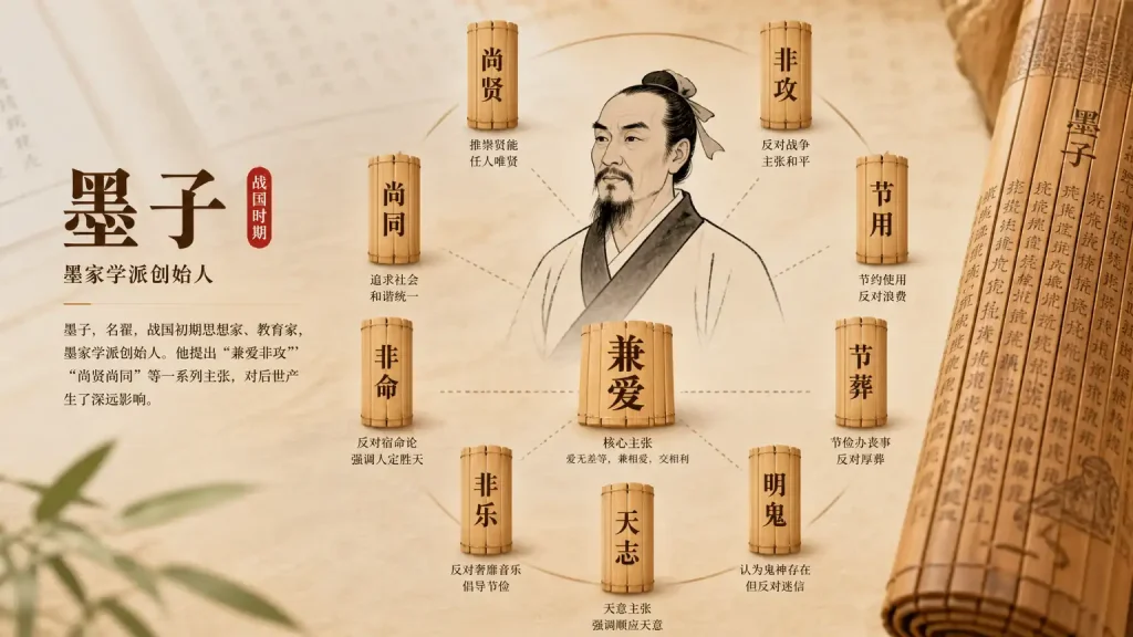 《墨子》十论与兼爱非攻