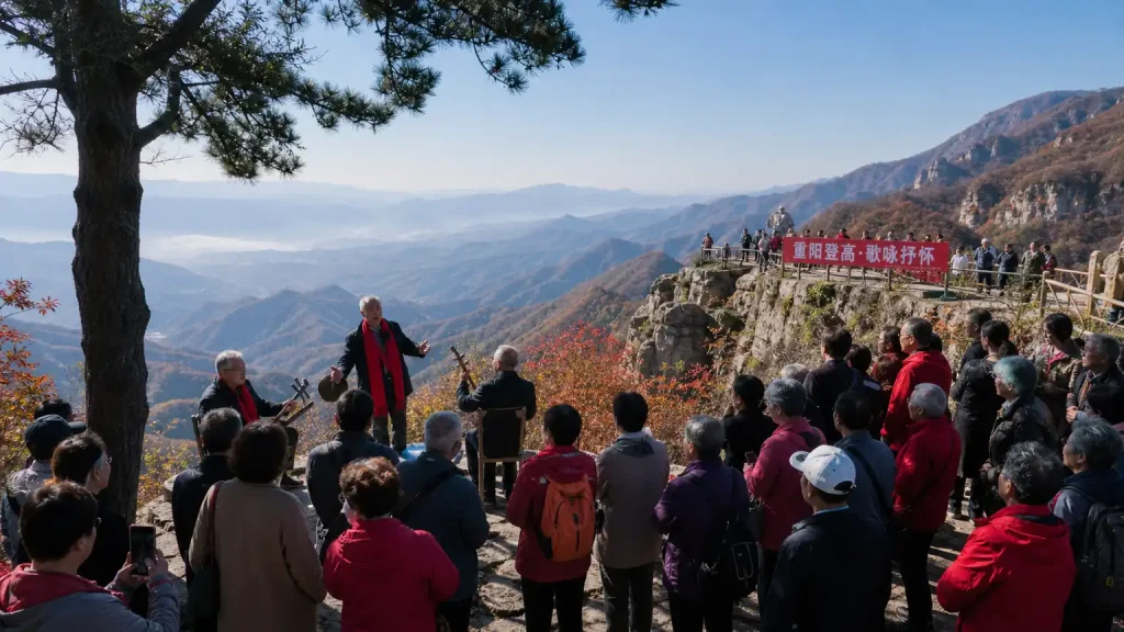 重阳节的登高与歌咏传统