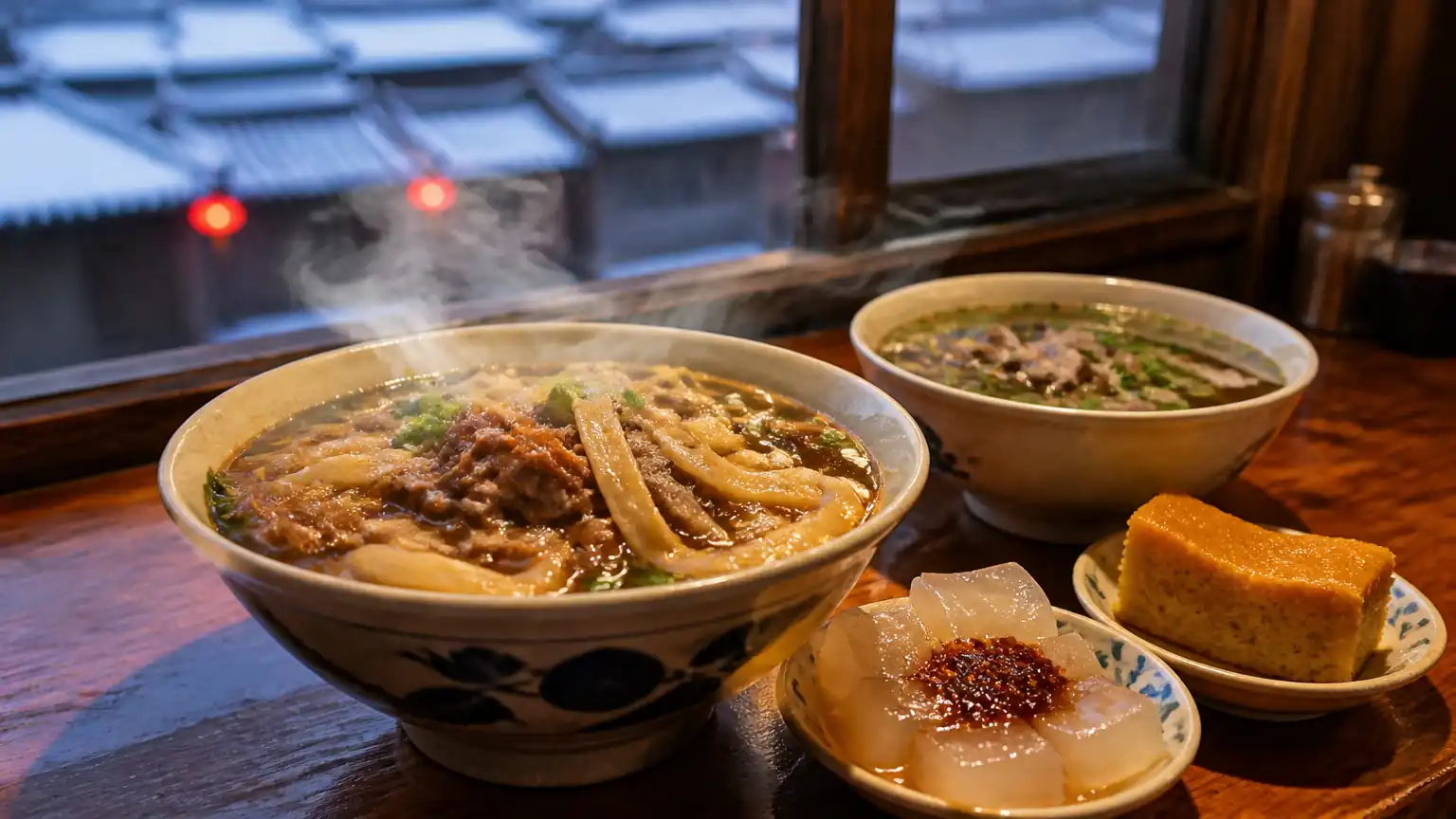 大同冬日市井美食图