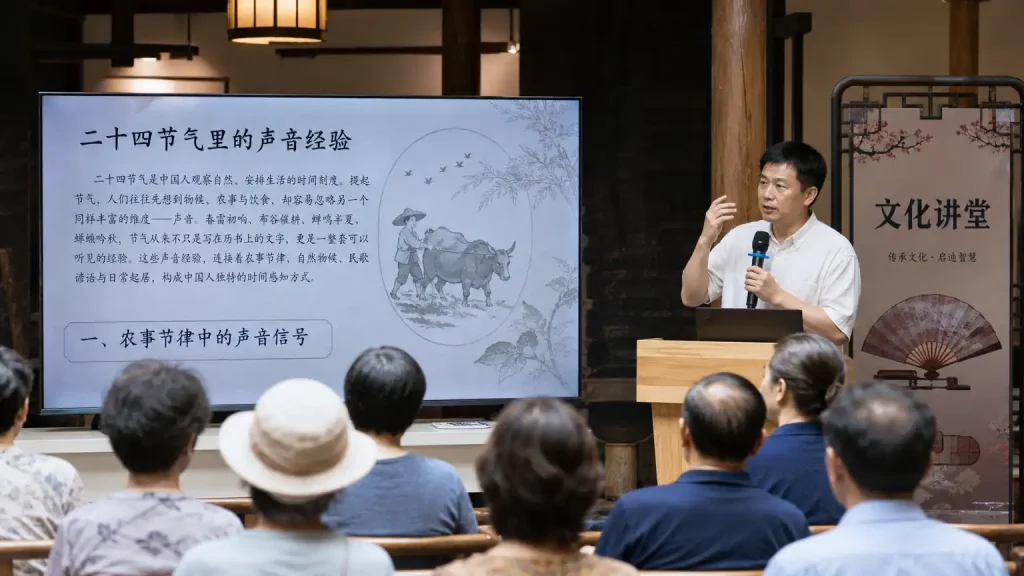 二十四节气里的声音经验