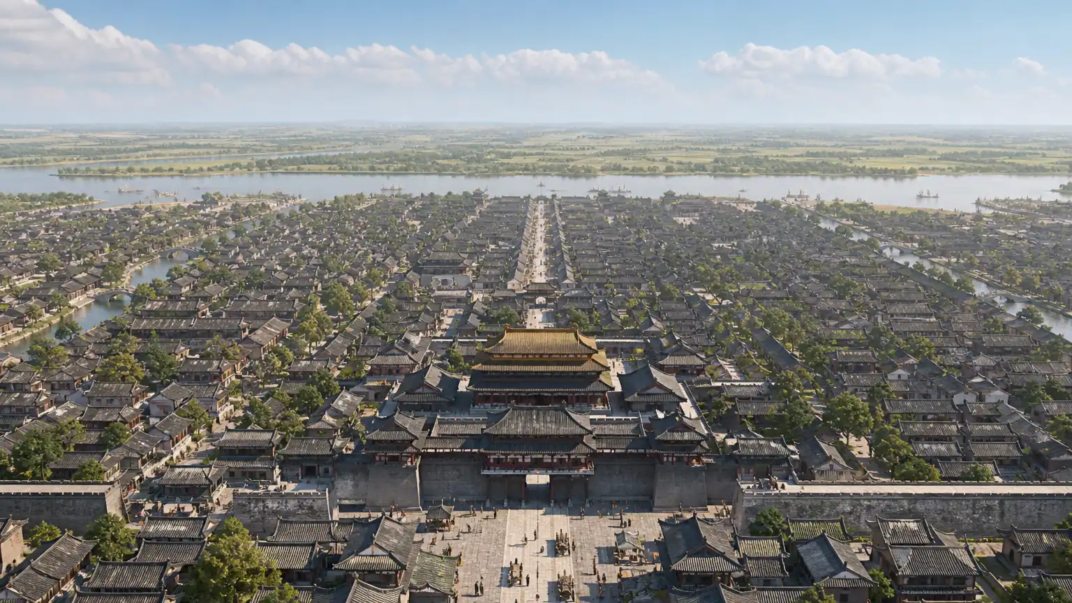 北宋东京承平景象图