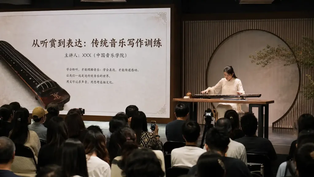 从听赏到表达：传统音乐写作训练