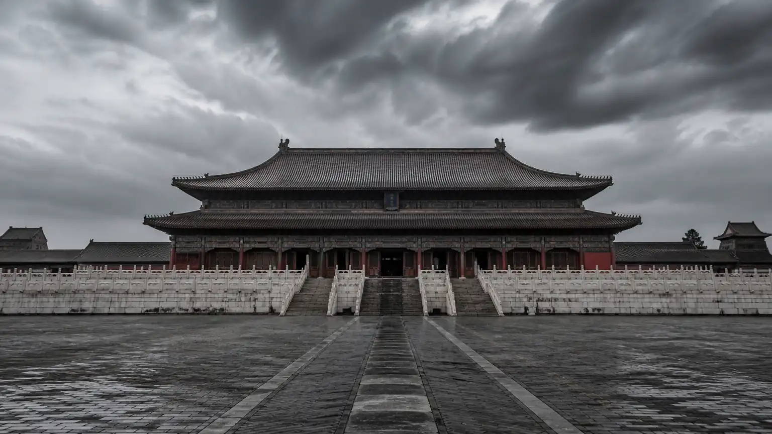 洪武朝堂功臣清洗氛围图