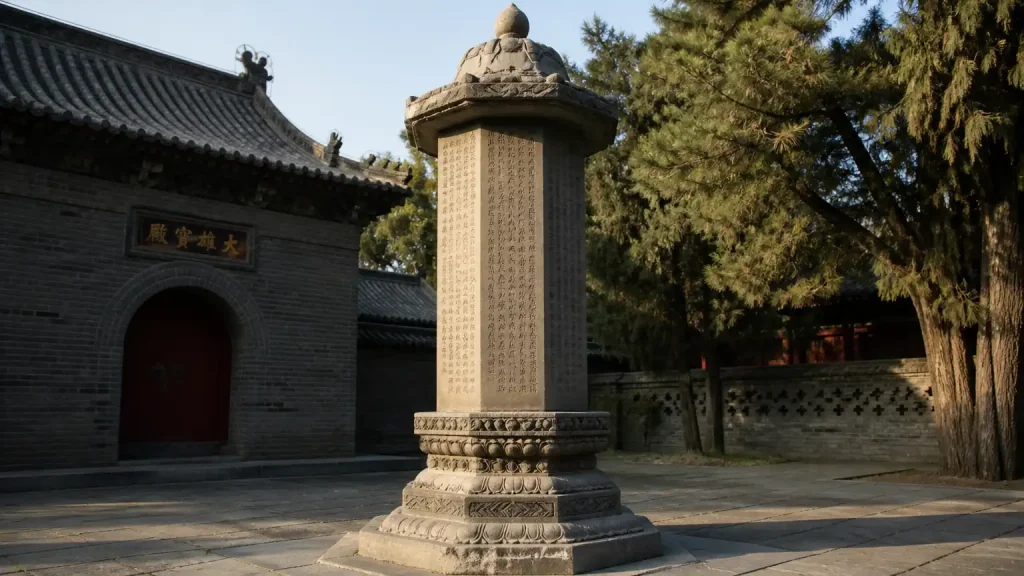 经幢从印度石柱到中国石刻的形制转变